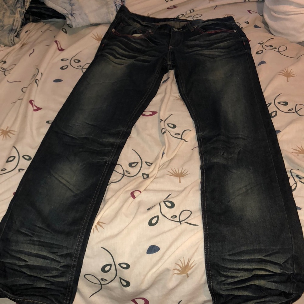 dark men jeans